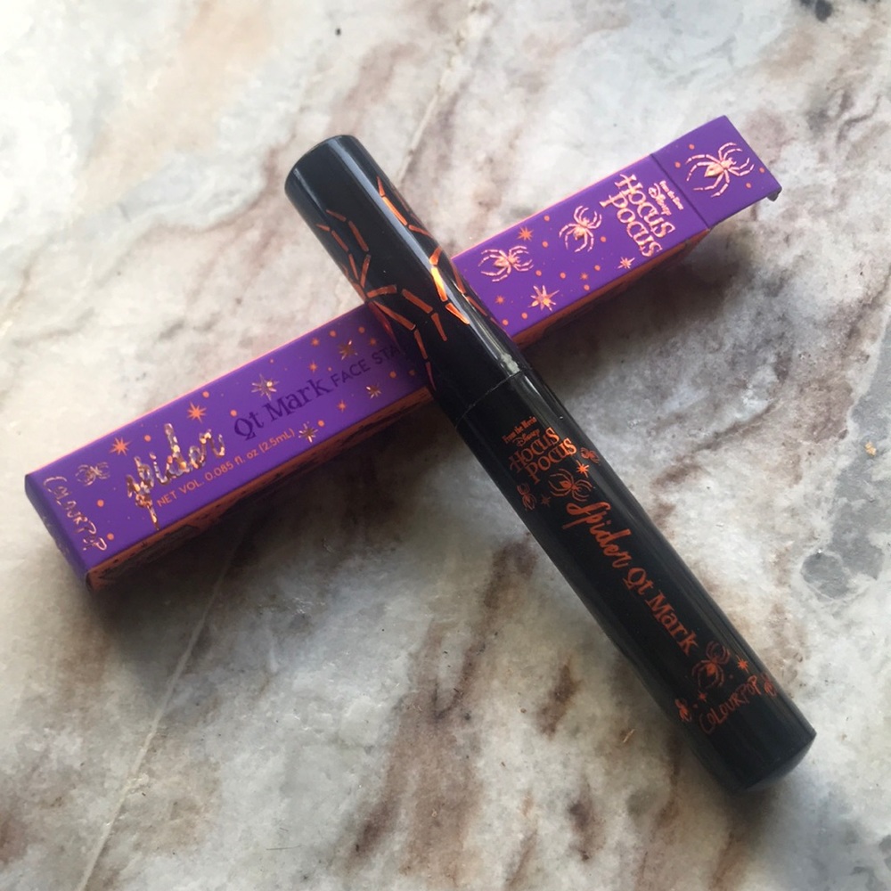 Hocus Pocus spider face stamp